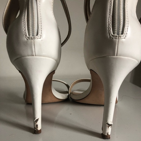 ZARA Metal Ankle Strap Sandals - size 37 - Picture 2 of 4